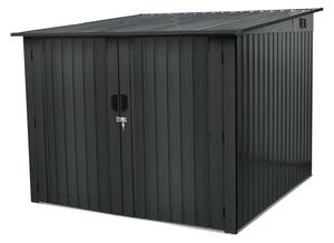 Casetta portabiciclette in metallo Kansas 2 x 2 m Store Boss antracite