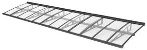 Tettoia per porta Kassel 100 x 450 cm CoverTech antracite
