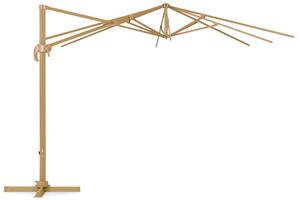 Ombrellone da giardino Siena 3x3m in legno Garden Point