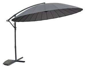 Ombrellone da giardino Garden Point Monza diametro 3m antracite
