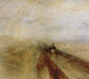 Riproduzione Rain Steam and Speed The Great Western Railway, Turner, Joseph Mallord William