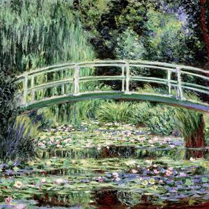 Riproduzione Stagno delle ninfee, Claude Monet