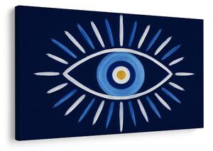 Quadro su tela – Occhio blu portafortuna