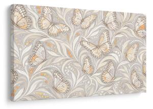 Quadro su tela – Delicate farfalle ornamentali