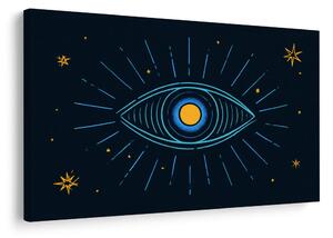Quadro su tela – Occhio mistico tra le stelle