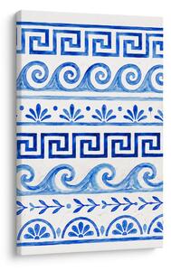 Quadro su tela – Motivi blu mediterranei