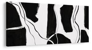 Quadro su tela – Forme nere minimaliste