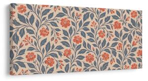 Quadro su tela – Ornamento floreale vintage