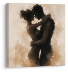 Quadro su tela – Romantica fusione di due anime