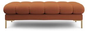 Panchina color mattone in imbottito Bali – Cosmopolitan Design
