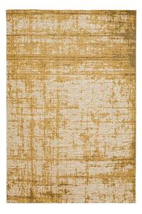 Tappeto color senape in ciniglia tessuto a mano 155x230 cm Yuno – Bizzotto
