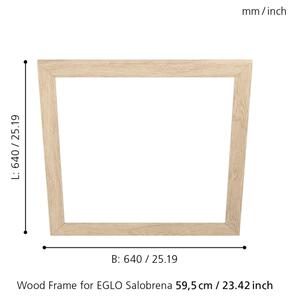 Eglo 99423 - Cornice per lampada SALOBRENA 595x595 mm