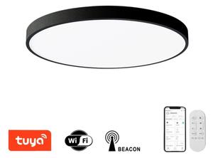 Immax NEO 07250L-Luce LED dimmerabile SEMPLICI 60W/230V Wi-Fi Tuya nero +RC