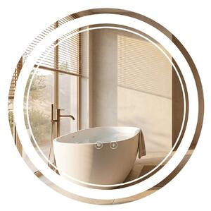 Specchio LED SOFT con doppia illuminazione decorativa – Ø60 cm