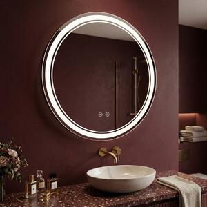 Specchio LED SOFT con doppia illuminazione decorativa – Ø70 cm