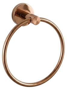 Porta asciugamani ad anello Modern 6610 in rame – 15,5x6,5x18 cm