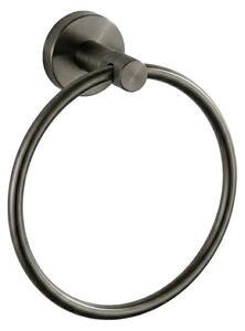 Porta asciugamani ad anello Modern 6610 in titanio – 15,5x6,5x18 cm