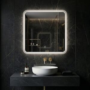 Specchio LED da parete TOP-2 – 70x70 cm