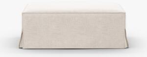 Pouf modulare Jodie con copertura in tessuto Lins – L99 cm