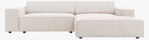 Divano angolare modulare Jodie in tessuto Megan – L224 cm
