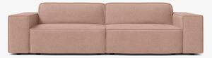 Divano modulare Jodie 3 posti in bouclé – L204 cm