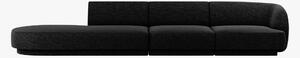Divano modulare Miley 4+ posti in tessuto – L323 cm