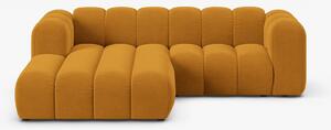 Divano Lupine con chaise longue in velluto Venus – L230 cm