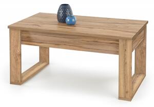 Tavolino da caffè rettangolare Nea rovere wotan – 110×60 cm