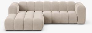 Divano angolare Lupine con chaise longue in velluto Salvador – L260 cm