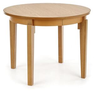 Tavolo rotondo allungabile Sorbus effetto rovere – Ø100–200 cm