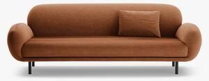 Divano Poppy 3 posti in bouclé Baloo – 208x72x82 cm