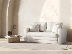 Divano letto Lido 2 posti in Bouclé Coral – L158 cm
