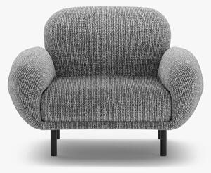 Poltrona Poppy in tessuto chenille – 72x90x82 cm