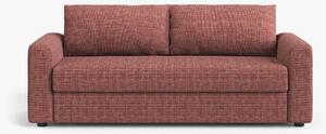 Divano letto David 3 posti con materasso in tessuto Baltimore – L194 cm