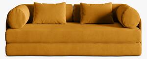Divano letto Dreamy 3 posti in velluto – L206 cm