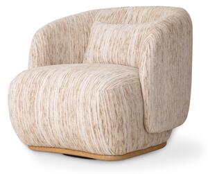 Poltrona Claude in tessuto – 84x89x76 cm
