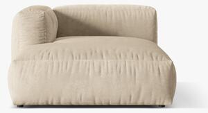 Chaise longue Martina in velluto – L176cm