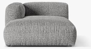 Chaise longue Martina in Bouclé Baloo – L176cm