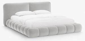 Letto imbottito Solange con contenitore in velluto Magic Velvet – 180x200 cm