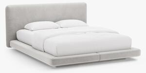 Letto imbottito Linea in velluto Magic Velvet - 200x200 cm