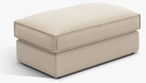 Pouf modulare Pola in tessuto strutturato – 103x54x44 cm