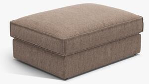 Pouf modulare Pola grande in tessuto strutturato – 103x78x44 cm