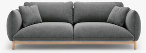 Divano Ada 3 posti in tessuto strutturato – 208x101x78 cm