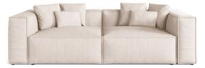 Divano Aveiro 4 posti in tessuto strutturato - 118x86x236