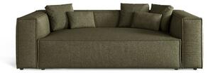Divano Aveiro 3 posti in chenille – 220x118x86 cm