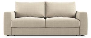Divano letto Grena 3 posti con contenitore in tessuto – 205×100×90 cm