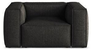 Poltrona Aveiro in chenille - 90x71x114