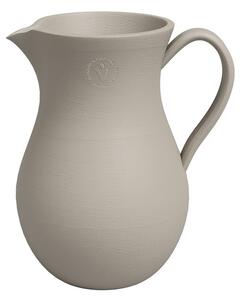 Vaso in ceramica beige fatto a mano (altezza 30 cm) Harmonia - Artevasi