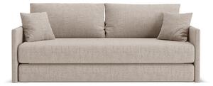 Divano letto Shannon 3 posti in tessuto strutturato - 94x87x225