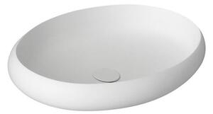 Lavabo ovale bianco , 60 x 40 cm Thin - Sapho